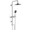 Rubineta Sprchový set SILVERFLOW s poličkou as príslušenstvom OLBA624147