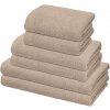 Livarno® Súprava froté uterákov, 6-dielna (béžová) (100405515)