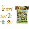 Veselá zvířata Safari, 6ks v sáčku 24x34x4 cm