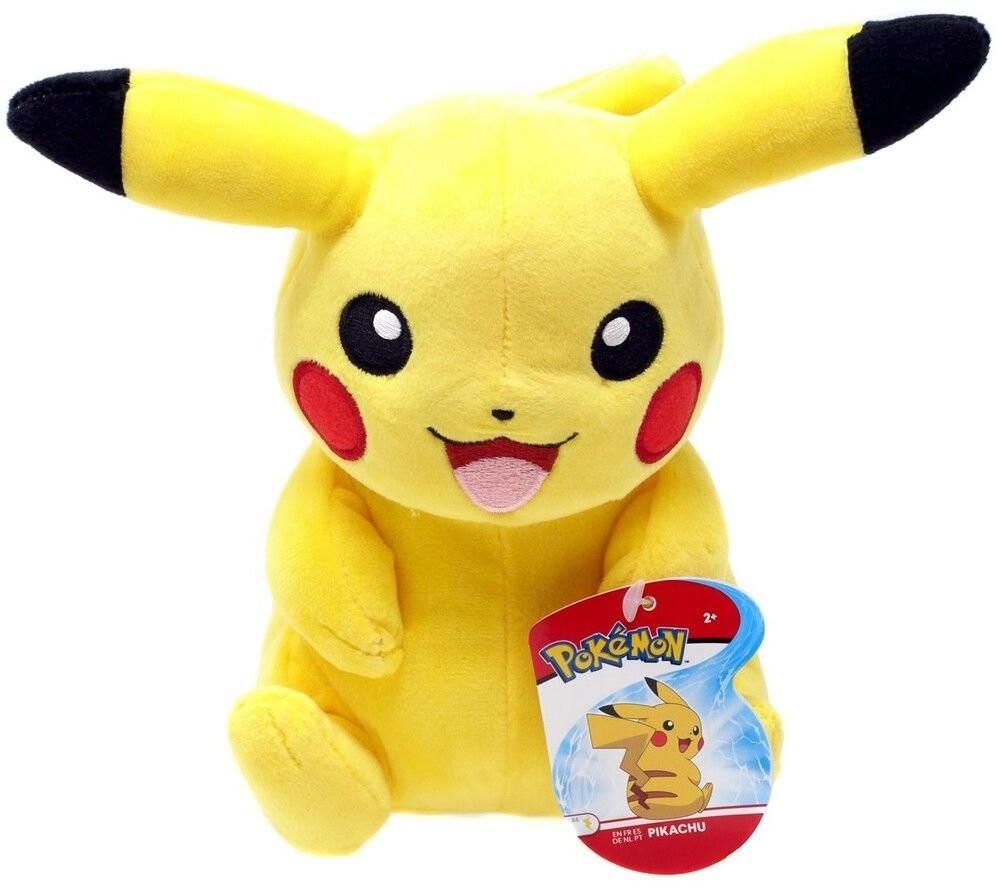 JAZWARES Pokémon Pikachu sedící 20 cm