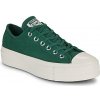 Converse Nízke tenisky CHUCK TAYLOR ALL STAR LIFT PLATFORM COLORFUL SUEDE Zelená