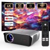 Projektor LED Heelly Projektor projektor Android TV 11 LED GOOGLE sivý
