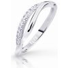 Cutie Jewellery prsteň z bieleho zlata so zirkónmi Z8054 10 X 2