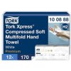 Papierové utierky skladané ZZ 2-vrstv. TORK Xpress Multifold stlačené jemné H2 (12 bal. x 170)