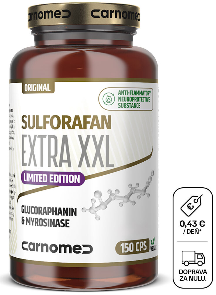 Sulforafan EXTRA XXL 150 kapsúl