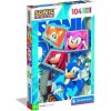 Puzzle Ježko Sonic Parťáci 104 dielikov