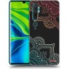 Picasee silikónový čierny obal pre Xiaomi Mi Note 10 (Pro) - Kvetinový vzor