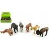 Teddies Zvířátko safari plast 10 cm 12 ks