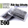 Green Stuff World Model Paving Bricks - Grey x500 / Dlažobné kocky - sivé x500