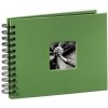 Hama Album klasický špirálový FINE ART 24x17 cm, 50 strán, jablková zelená