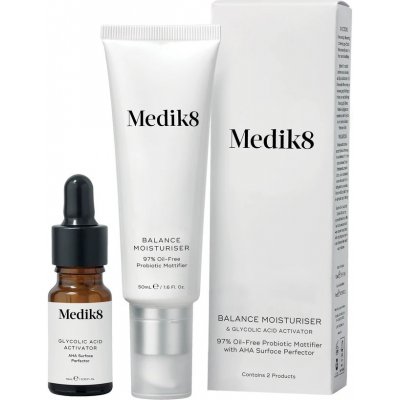 MEDIK8 Balance Moisturiser & Glycolic Acid Activator Zmatňujúci krém 60 ml