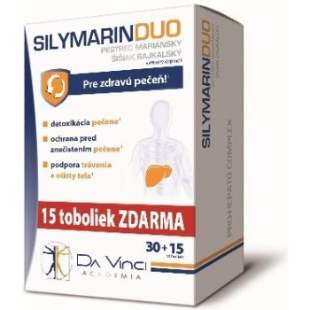 Da Vinci Academia Silymarin Duo 45 kapsúl