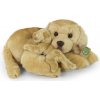 Rappa Plyšový labrador 27 cm se štěňátkem ECO-FRIENDLY