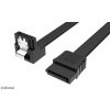 AKASA - Proslim SATA kábel 90 ° - 50 cm AK-CBSA09-05BK