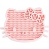 Lízacia podložka v tvare Hello Kitty, ružová