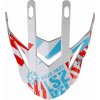LS2 Helmets LS2 MX437 EVO PEAK FUNKY RED WHITE