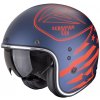 Prilba Scorpion Belfast EVO DAWG Matt Blue Red Veľkosť: M (57-58 cm)