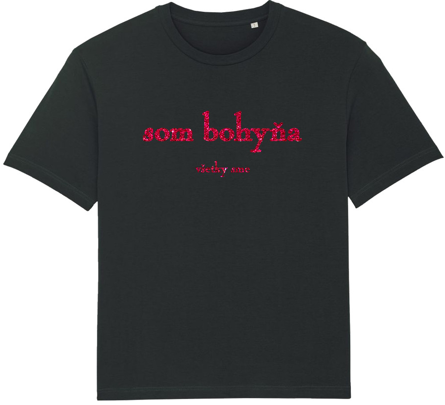 Som bohyňa by Ema Müller tričko Rouge Bohyňa čierne