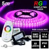 LEDprodukt 5m IP65 vodeodolný 60LED/m RGB pásik, RF2 KOMPLETNÁ SADA Typ napájacieho zdroja: LED napájací zdroj - Adaptér 84W