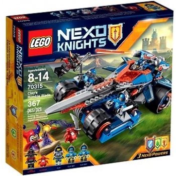 LEGO® Nexo Knights 70315 Clayova burácející čepel od 158,4 € - Heureka.sk