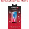 Swissten Full Glue, Color frame, Case friendly, Ochranné tvrdené sklo, Samsung Galaxy S23 Plus, čierne 8595217480919