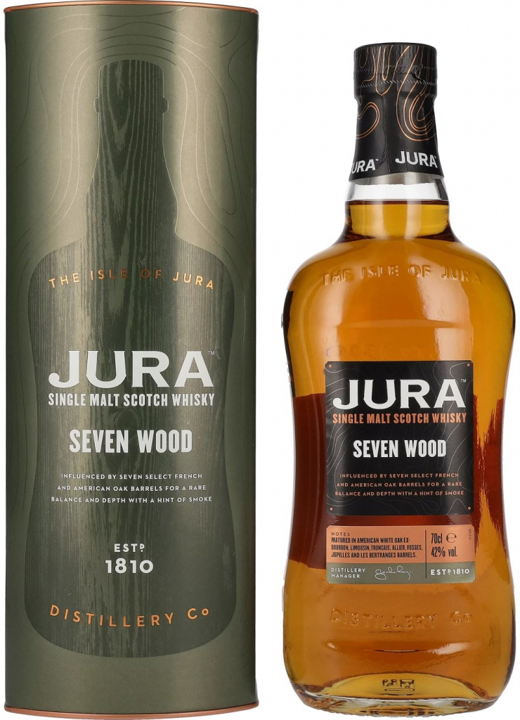 Jura Seven Wood 42% 0,7 l (kazeta)