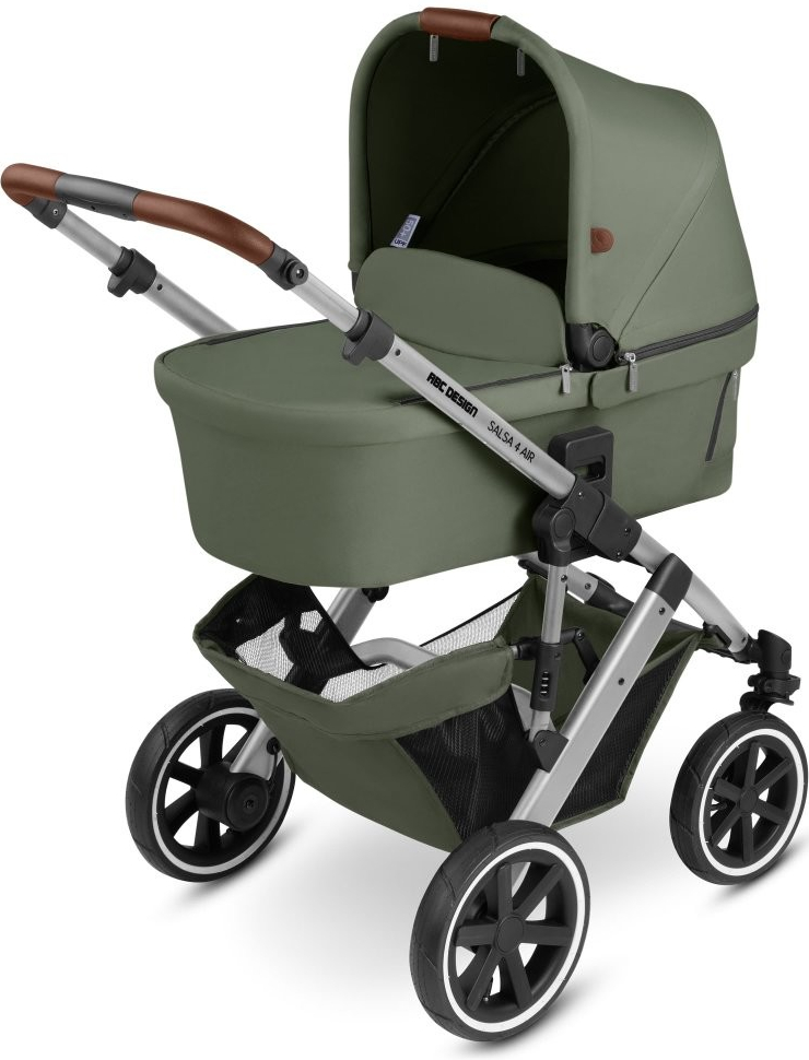 ABC DESIGN Trojkombinácia Salsa 4 Air s adaptérom Olive 2024