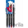 Sada Set2Go 4 kusy Roller FriXion Point Clicker, 0.5, Basic, (F) tenký, mix farieb - PILOT