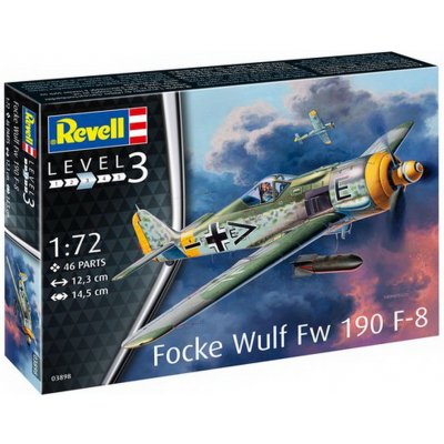 Revell Model set letadlo 63898 Focke Wulf Fw190 F 8 1:72