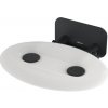 RAVAK Sedadlo do sprchy OVO-P II-OPAL/BLACK B8F0000057