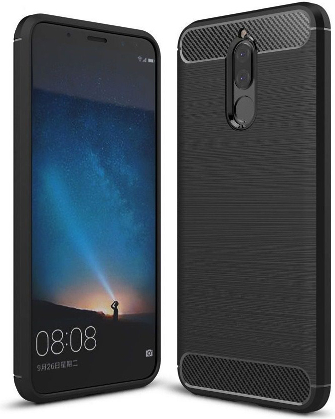 Beweare Ohybné carbon Huawei Mate 10 Lite - čierne