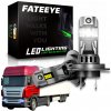 LED ŽIAROVKY H7 24V TIR NÁKLADNÉ AUTO FATEEYE 1:1 BEZ ADAPTÉROV BIELE 6500K