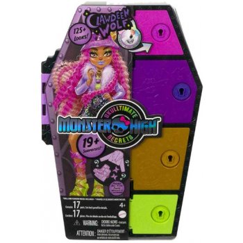 Mattel Panenka Monster High Clawdeen Wolf a skříňka
