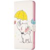 Knižkové puzdro Trendy Colored case Sloník – Xiaomi Redmi 12
