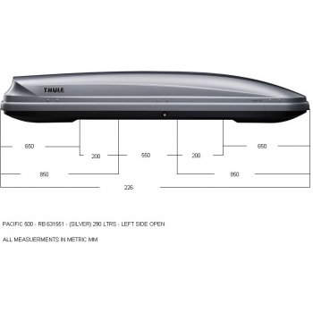 Thule Pacific 500 od 425 Heureka.sk