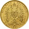 Zlatá minca Dvadsaťkorunáčka Františka Jozefa I. Rakúská razba 1893