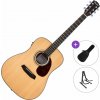 Pasadena PD-200E SET Natural Elektroakustická gitara Dreadnought