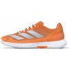 Dámska tenisová obuv adidas Defiant Speed 2 Tennis Shoes Beam Orange/Crystal Sky/Ftwr White EUR 38 2/3