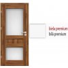 ERKADO SET Bezfalcové rámové dvere Nemézia 2 presklené, Premium, Biela + zárubeň ERK-BZF-NEMEZIA2-PrBiela