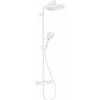 Hansgrohe Croma Select S Sprchový set Showerpipe 280 s termostatom, EcoSmart, matná biela 26891700-HG
