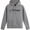 Alpinestars mikina BLAZE HOODIE 3 sivo/čierna Veľkosť: XL