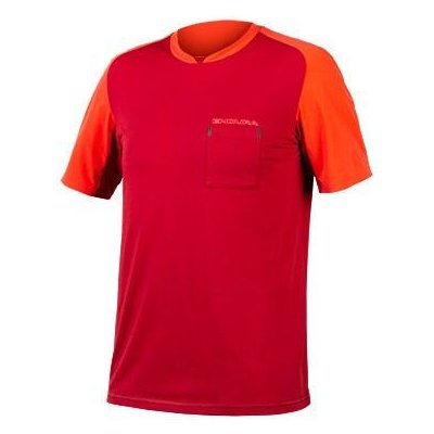 Endura tričko GV500 Foyle T Rust red