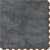 Šedá plastová vinylová dlažba Fortelock Business Forsen Dark Sky C019 Brown - dĺžka 66,8 cm, šírka 66,8 cm, výška 0,7 cm