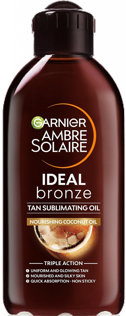 Garnier Ambre Solaire Coco Oil Vyživujúci olej na opálenú pokožku SPF2 200 ml