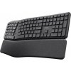 Trust Keyra Ergonomic Multidevice Wireless Keyboard 25459