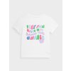 4F 4FJAW23TTSHF0826 WHITE Detské tričko EU 128