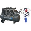 AKČNÝ SET SETMB-K206, Bezolejový kompresor 100l, 230V, 6 piestov s príslušenstvom | 4500W | Matabro SETMB-K206