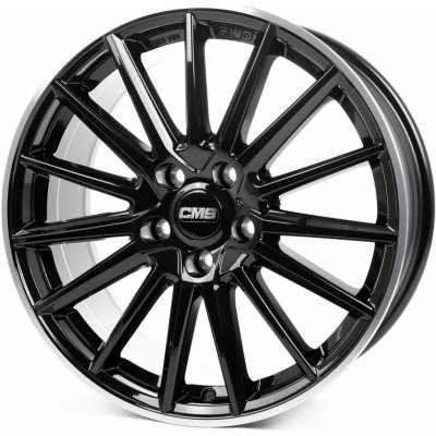 CMS C23 7.5x17 5x112 ET48 diamond rim black