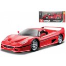 Bburago Ferrari F50 červená 1:24