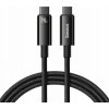 Baseus CAWJ040101 Tungsten Gold Fast Charging Datový, USB-C - USB-C 240W, 2m, černý